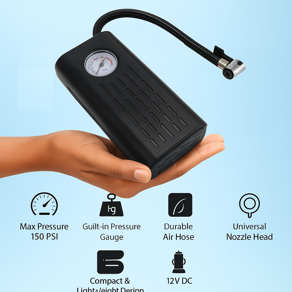 Portable Air Compressor Tire Inflator