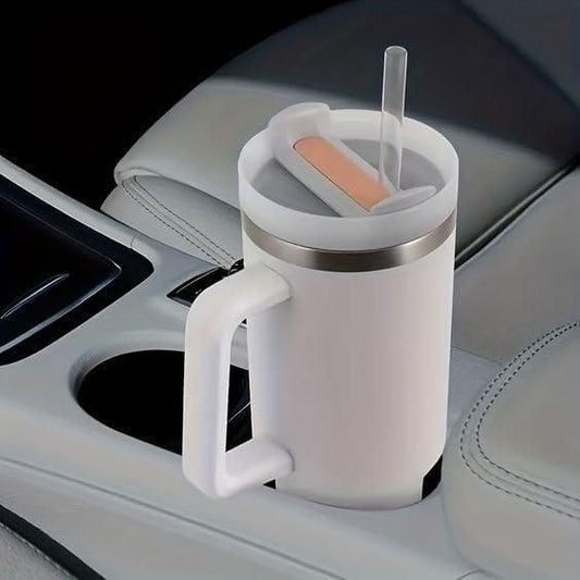 1200ML Stainless Steel Vacuum Insulated Tumbler with Lid and Straw – 1.2L Travel Cup for Water, Iced Tea, or Coffee