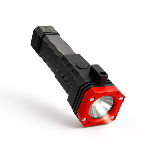 Torch - Hammer Torch LED Flashlight with powerbank