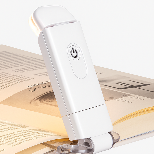 Usb Rechargeable Book Reading Light With Brightness Adjustable For Eye-Protection