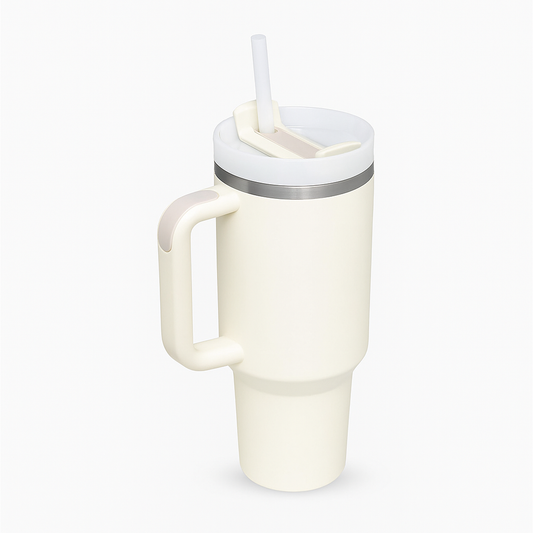 1200ML Stainless Steel Vacuum Insulated Tumbler with Lid and Straw – 1.2L Travel Cup for Water, Iced Tea, or Coffee